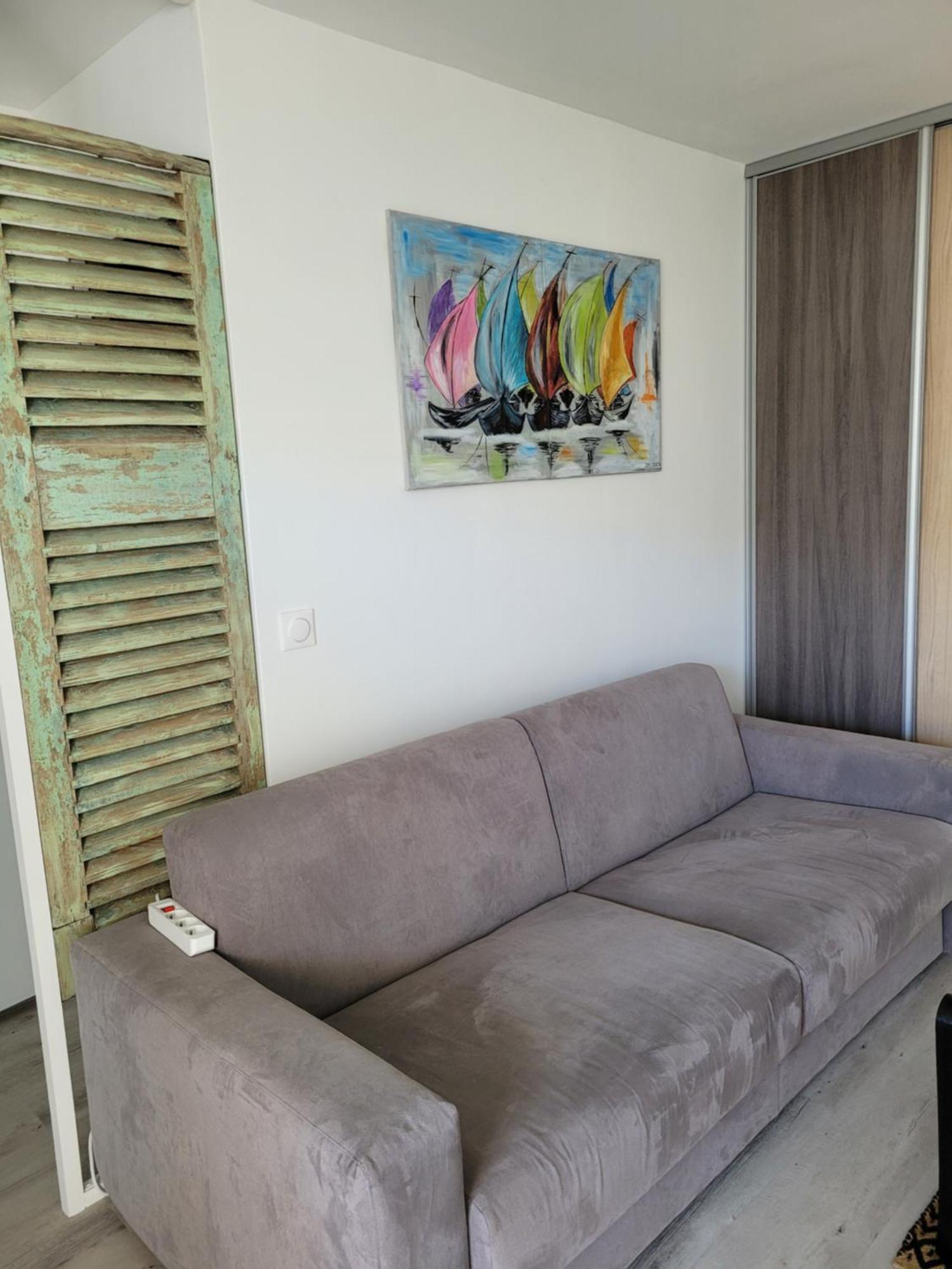 Tahiti Beach, T2 A La Mer, Piscine, Terrasse Et Parking Frontignan Exterior foto